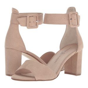CHINESE LAUNDRY RUMOR MICRO SUEDE NUDE SANDAL